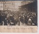 LE DÉPART DE LA CLASSE A LA GARE DE L'EST  18*13CM Maurice-Louis BRANGER PARÍS (1874-1950) - Trenes