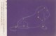 Constellation Leo Lion Zodiac Stars Astronomy, C1920s/30s Vintage Japanese Postcard - Astronomy