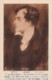 Lord Byron English Romantic Poet, Greek Revolution 1821 Figure, C1920s/30s Vintage Japanese Postcard - Writers