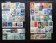 Delcampe - Worldwide Thematic Coll Of 700 Diff Stamps Postal Used 24 Pages - Verzamelingen (zonder Album)