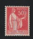 France - 1932/33 YT N° 283d Type IIB (issu De Roulette) Trace Infime De Charnière. RARE - Rollen