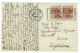 Ref 1325 - 1924 Italy Postcard - Super Linoleum Slogan Postmark - 60c Rate To Petworth - Marcophilia