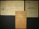 3x Soviet-Polish Holocaust Survivor Post-WWII Documents, 1946-47 - Guerre Mondiale (Seconde)