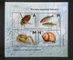 Belarus 2019 - Inhabitants Of Water Basins, S/s MNH. Crayfish, Snail, Beetle. Biélorussie / Weissrussland - Belarus