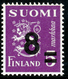 FINLAND 1943-1948 Definitive Lions Surcharged MI 277, 324, 348**MNH - Nuevos