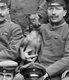 Dackel Teckel Dachshound Chien Deutsche Soldaten RAR !  - Carte Photo Allemande (1914-1918) - War 1914-18