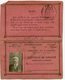 Carte Photo Identité Certificat De Capacité Circulation Automobile Pétrole Voiture Permis De Conduire 1919 RARE Lyon - Documenti Storici