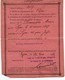 Carte Photo Identité Certificat De Capacité Circulation Automobile Pétrole Voiture Permis De Conduire 1919 RARE Lyon - Documenti Storici