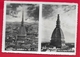 CARTOLINA VG ITALIA - TORINO - Mole Antonelliana Prima E Dopo Il Ciclone - 10 X 15 - 1954 TURISTICA SIENA - Mole Antonelliana