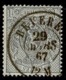 +MW-4313   BEVEREN   Dubbel Cirkel  OCB  23 - 1866-1867 Petit Lion