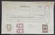 GE - Lebanon 1948 Payment Due Franked With 4 Fiscal Revenue Stamps Till 50p - Lebanon