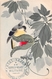 ¤¤  - Illustrateur  -  OISEAU , Fleurs  -  Tampon De L'Etat-Major Des Troupes De L'INDOCHINE En 1916  -  ¤¤ - Birds