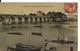 PARIS / ROUEN Convoyeur PARIS à ROUEN Sur Semeuse 1908 Cpa POISSY Vue Prise Du Port Des Yachts Colorisé - Poste Ferroviaire