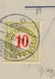 Schweiz - 1910 - 10c Postage Due On Incoming Cover From Budapest - Strafportzegels