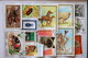 Delcampe - Collection Timbres Animaux, Chiens, Chats, Insectes, Felins Etc - Collections (en Albums)