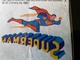 VINTAGE 1982 SUPERMAN LEAF BUBBLE GUM WAX WRAPPER TATTOO - Other & Unclassified