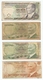 LOT De 8 BILLETS De BANQUE TURQUIE - 8 TURKEY BANKNOTES - 8 BILLETES DE TURQUÍA - Lots & Kiloware - Banknotes