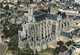 72----LE MANS---la Cathédrale Saint-julien--XIè - XVè Siècle--vue D'avion Au Premier Plan---voir 2 Scans - Le Mans