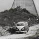 AK 0304  Fernsehturm Mugl ( Mugel ) Und VW-Bus / Verlag Mayer Um 1950 - Leoben