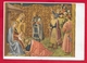 CARTOLINA VG ITALIA - L'ADORAZIONE DEI MAGI - Fra Giovanni Da Fiesole Detto Beato Angelico - 10 X 15 - 1957 CHIUSAFORTE - Pittura & Quadri