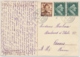 1942 - Pro Juventute Karte - Karl Girardet - Brienzersee - Pro Juventute Auslandfrankatur - Lettres & Documents