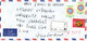 Iraq Registered Air Mail Cover Sent To Czechoslovakia Topic Stamps On Front And Backside Of The Cover - Iraq