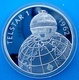 HUNGARY 500 F 1992 SILVER PROOF ARGENTO TELSTAR I SATELLITE SPACE MISSION WEIGHT 31,46g TITOLO 0,900 CONSERVAZIONE FONDO - Hungría