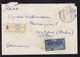 AMB. ROMA-MILANO 157 *C* 25.9.48 Rs Auf R-Brief Ab Rom Nach Wetzlar,  - Autres & Non Classés