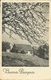 Cartolina "Buona Pasqua", Paesaggio Rurale In Primavera, Thematic Stamp 8 Lire 1^ Cent. Repubbl. Italiana 1949 (S07) - Pasqua