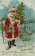 Weihnachtsmann Puppe  Lithographie / Prägedruck 1901 I-II Pere Noel - Santa Claus