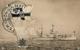 Marine SMS König Albert Foto-Karte I-II (Stauchung) - Guerre
