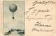 Ballon Autograph Ballonführer Friedrich Hahn 1900 I-II - Balloons