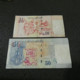 2 Banknotes Singapore 50 + 10 Dollars - Kiloware - Banknoten