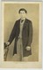 CDV. Jeune Homme En Pose Par Cheronnet à Lagny. Ensemble à Carreaux. - Ancianas (antes De 1900)