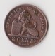 Leopold II, 2 Centimes, Nederlands, 1902 - 2 Cent