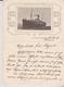 CARTA ON BOARD SS FRANCESCA 1909 ALMERIA SPAIN ESPAÑA 33*22 CM - Barcos