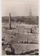 1819/ PARIS. Pl. De La Concorde Et Tour Eiffel (voitures, Cars, Macchine).- Circulée D'Oxford En Espagne En 1957. - Otros Monumentos