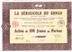 Titre Ancien - La Séricole Du Congo - Titre De 1929 - N° 88142 - Afrique