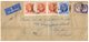 (D 9) Cover - Registered Cover Posted From Zanzibar To England (dual Zanazibar Anf UK Stamp Franking = Unusual) - Zanzibar (...-1963)