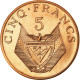 Monnaie, Rwanda, 5 Francs, 1977, Paris, ESSAI, SPL, Bronze, KM:E5 - Rwanda