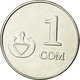 Monnaie, KYRGYZSTAN, Som, 2008, Paris, SPL, Nickel Plated Steel, KM:14 - Kirghizistan