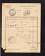 1919 Demande Collective De Mandats / CAD Recette Auxiliaire Urbaine Caen B Sur Semeuse Pour Argences En A.R. - Cachets Manuels