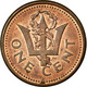 Monnaie, Barbados, Cent, 1991, Franklin Mint, TTB, Bronze, KM:10 - Barbades