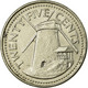 Monnaie, Barbados, 25 Cents, 1990, Franklin Mint, TTB, Copper-nickel, KM:13 - Barbades
