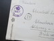 Dänemark 1946 Zensurbeleg Tondern - Elmshorn Udlandspostkontrollen Dänische Zensur 657 Danmark - Cartas & Documentos