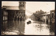 WARCQ: RARE Carte Photo Neuve Sur Les Inondations De Janvier 1926, Avec Animation. L'horloge De L'Eglise Indique L'heure - Autres & Non Classés