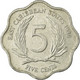 Monnaie, Etats Des Caraibes Orientales, Elizabeth II, 5 Cents, 1986, TB+ - East Caribbean States