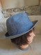 Ancien - Chapeau Femme Lydia Imperméable Gris Taille 56 - 4 1/2 Années 50 - Headdresses, Hats, Caps