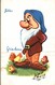 CARTE POSTALE PUBLICITAIRE CHOCOLATS TOBLER  WALT-DISNEY  GRINCHEUX - Autres & Non Classés