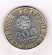 200 ESCUDOS 1991 PORTUGAL /6349/ - Portugal